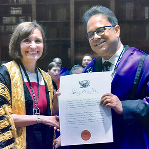 Dr. Koushik Lahiri Receives Special Award